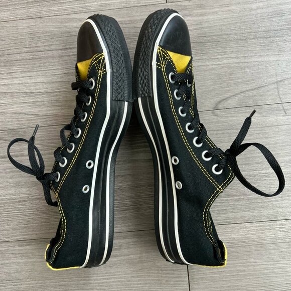 Limited Edition Exclusive Black & Yellow Bee Movie Converse Shoes M8.5/W10.5 - Picture 5 of 7